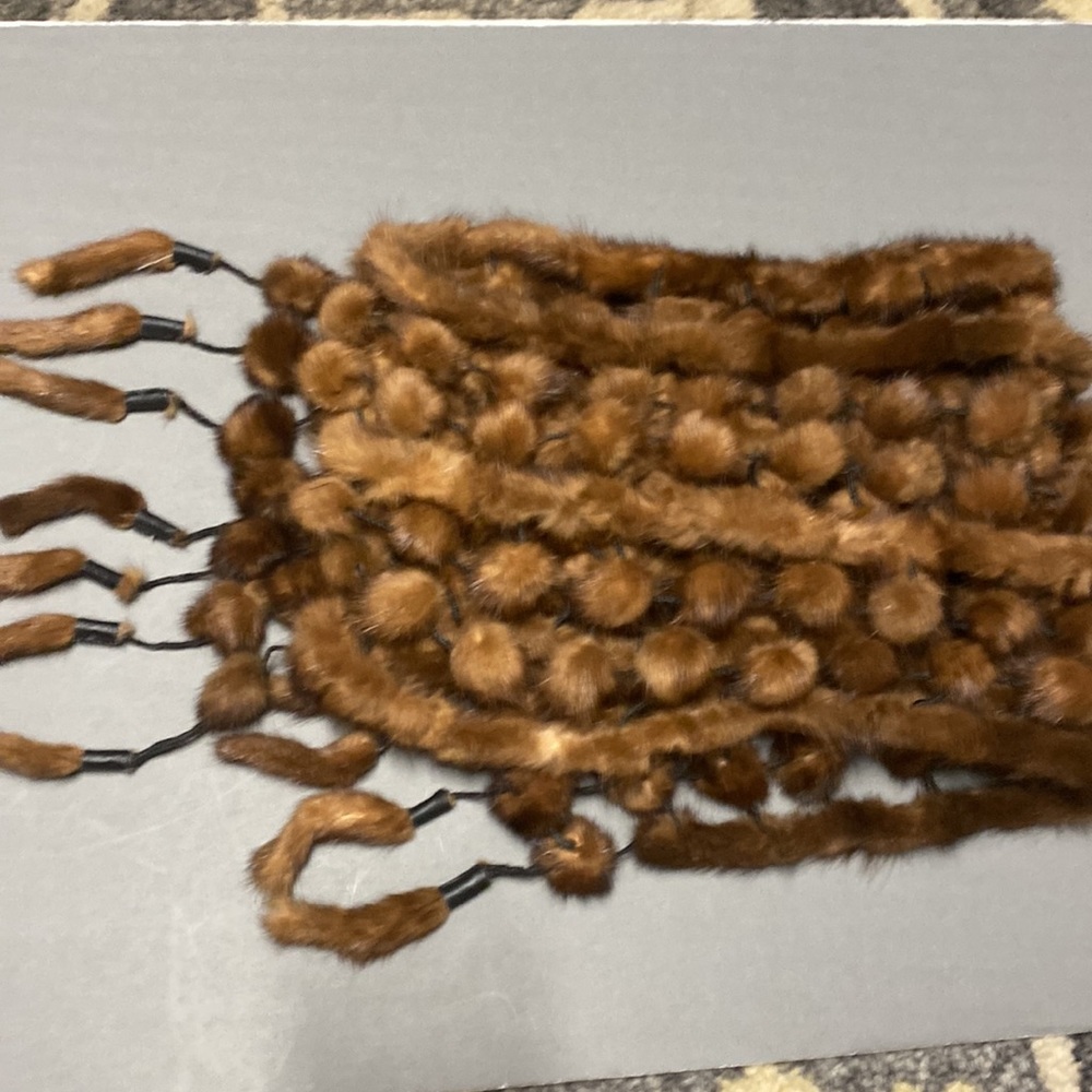 Vintage Mink Scarf Rare Find - Picture 4 of 4